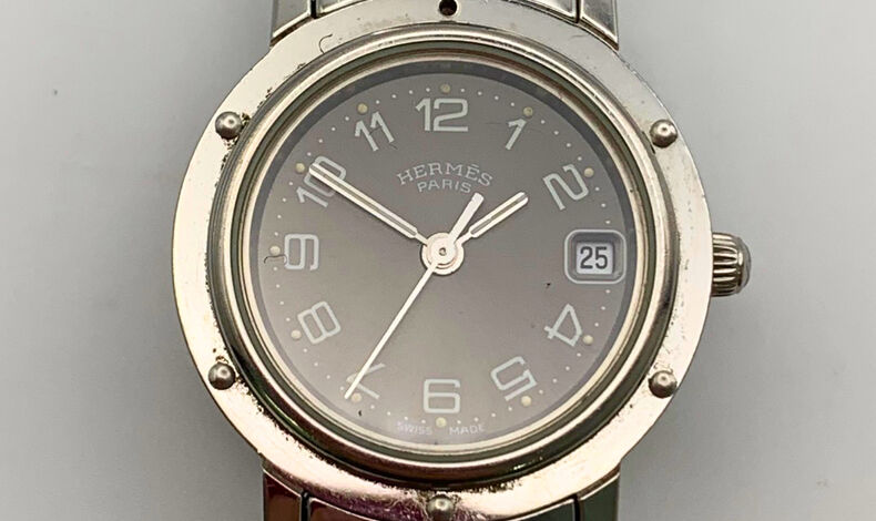 画像15229：【成増駅北口】エルメス クリッパー Ref.CL4.210【買取】